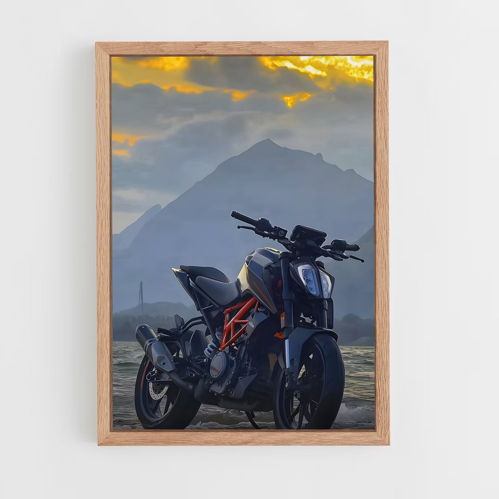 Poster hibou royal – affiche KTM Moto (vue 4)